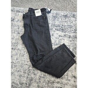 Abercrombie & Fitch Vintage Stretch 90's Slim Jeans Black Men Size 33 x 30